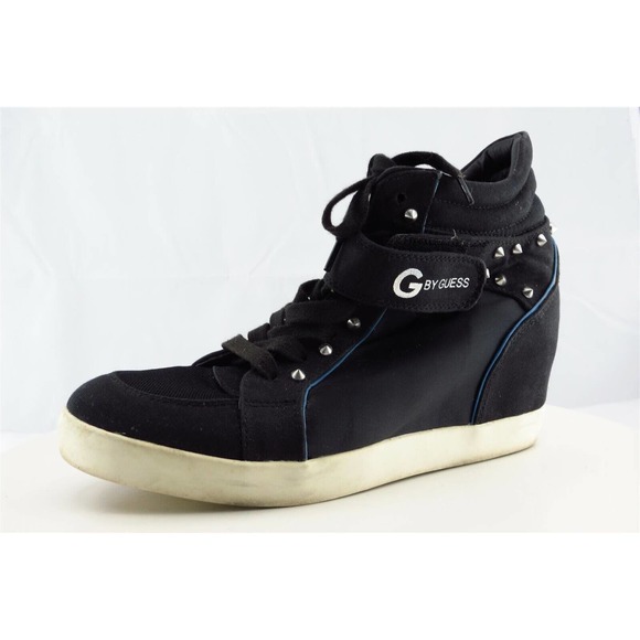 GUESS Shoes Size 11 M Black Fashion Sneakers‎ Fabric Men - Picture 1 of 7